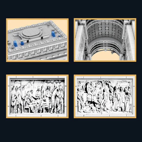 Der Ultimative Arc de Triomphe | 3717 Teile