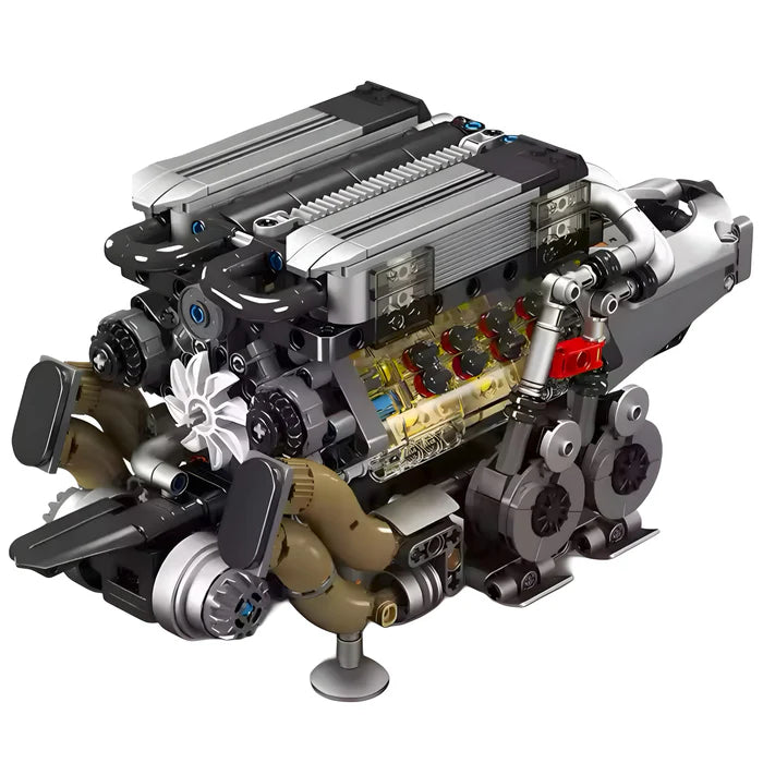 Motorisierter W16-Motor | 957 Teile