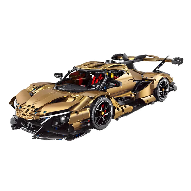 SATIN GOLD "INTENSE EMOTION" HYPERCAR | 3667 TEILE
