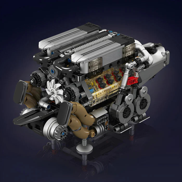 Motorisierter W16-Motor | 957 Teile