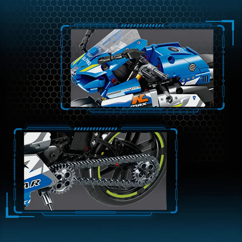 GSX-R600 RACING-IKONE | 822 TEILE