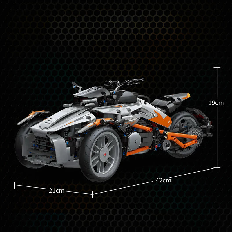 FERNGESTEUERTES CITY-TRIKE | 1228 TEILE