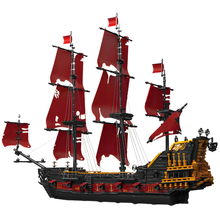 18. JAHRHUNDERT PIRATENSCHIFF | 3138 TEILE