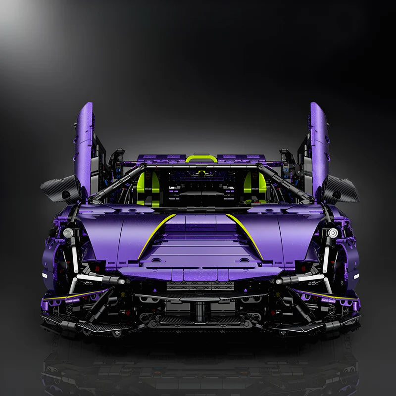 PURPLE FLAKE EDITION V10 SUPERCAR | 3658 TEILE