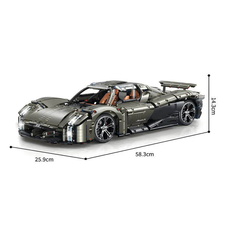 THE ULTIMATE GERMAN CONCEPT HYPERCAR | 4055 TEILE