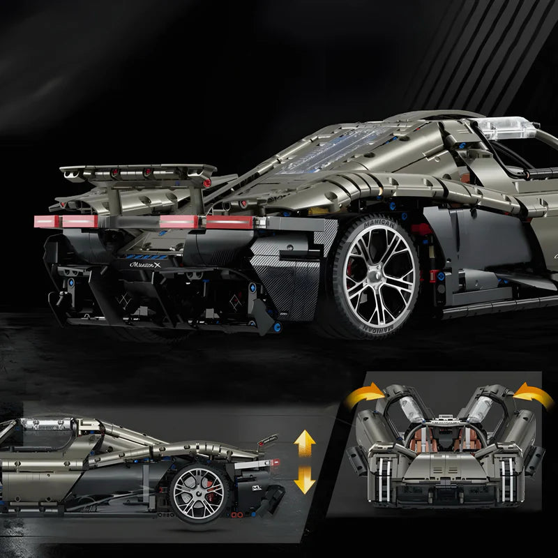 THE ULTIMATE GERMAN CONCEPT HYPERCAR | 4055 TEILE