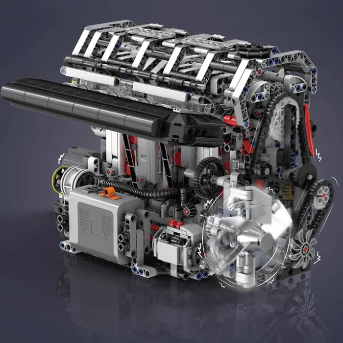 Motorisierter L4-Benzinmotor | 1786 Teile