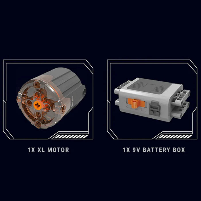 Motorisierter L4-Benzinmotor | 1786 Teile