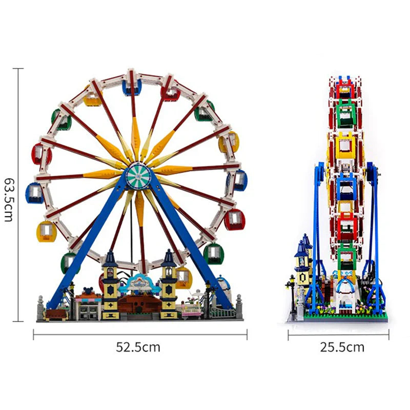 MOTORISIERTE RIESENRAD | 3835 TEILE