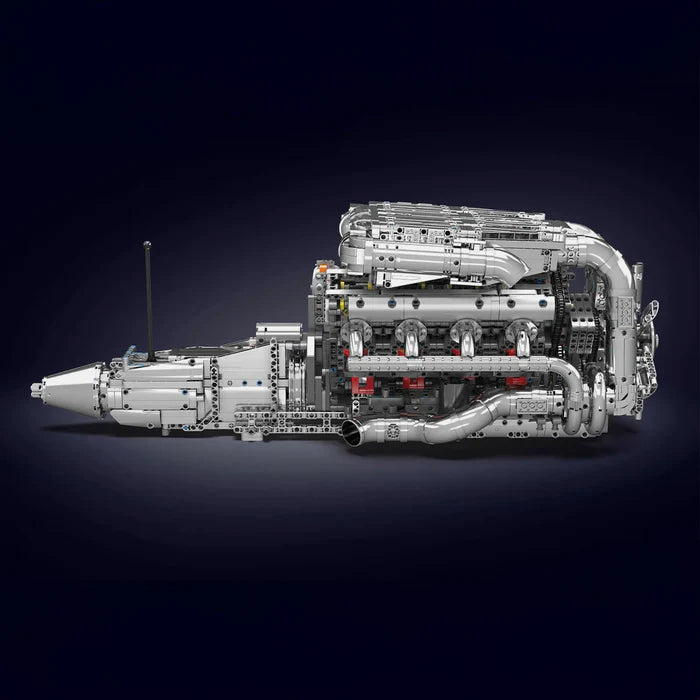 Ultimativer Chrom 5.5L V8-Motor & Getriebe | 2898 Teile