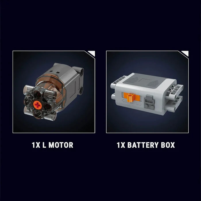 Ultimativer Chrom 5.5L V8-Motor & Getriebe | 2898 Teile