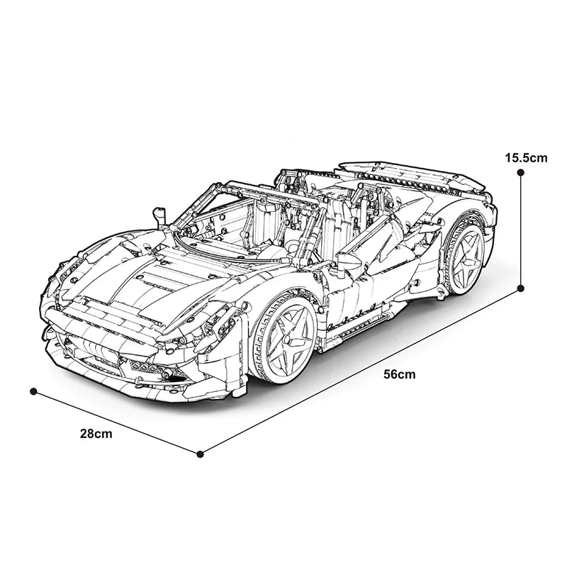 DER ULTIMATIVE F8 SPIDER | 3780 TEILE