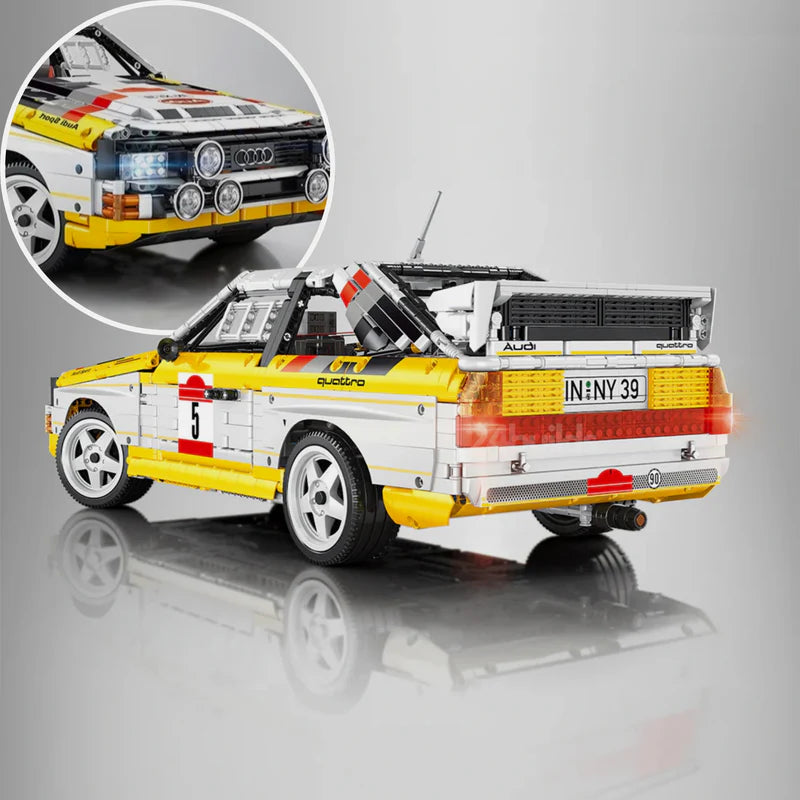 AUDI RALLY QUATTRO GROUP B 1984 | 3886 TEILE
