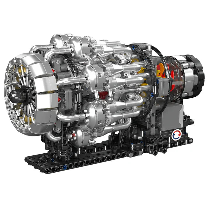 Motorisierter Turbojet-Triebwerk | 1214 Teile