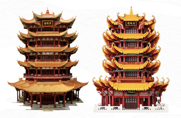 Gelbes Krähenhaus | 6793 Teile