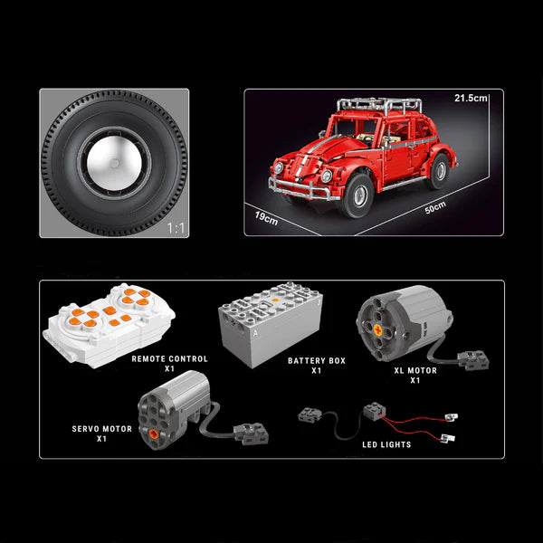 KLASSISCHER DEUTSCHER BUG | 2660 TEILE