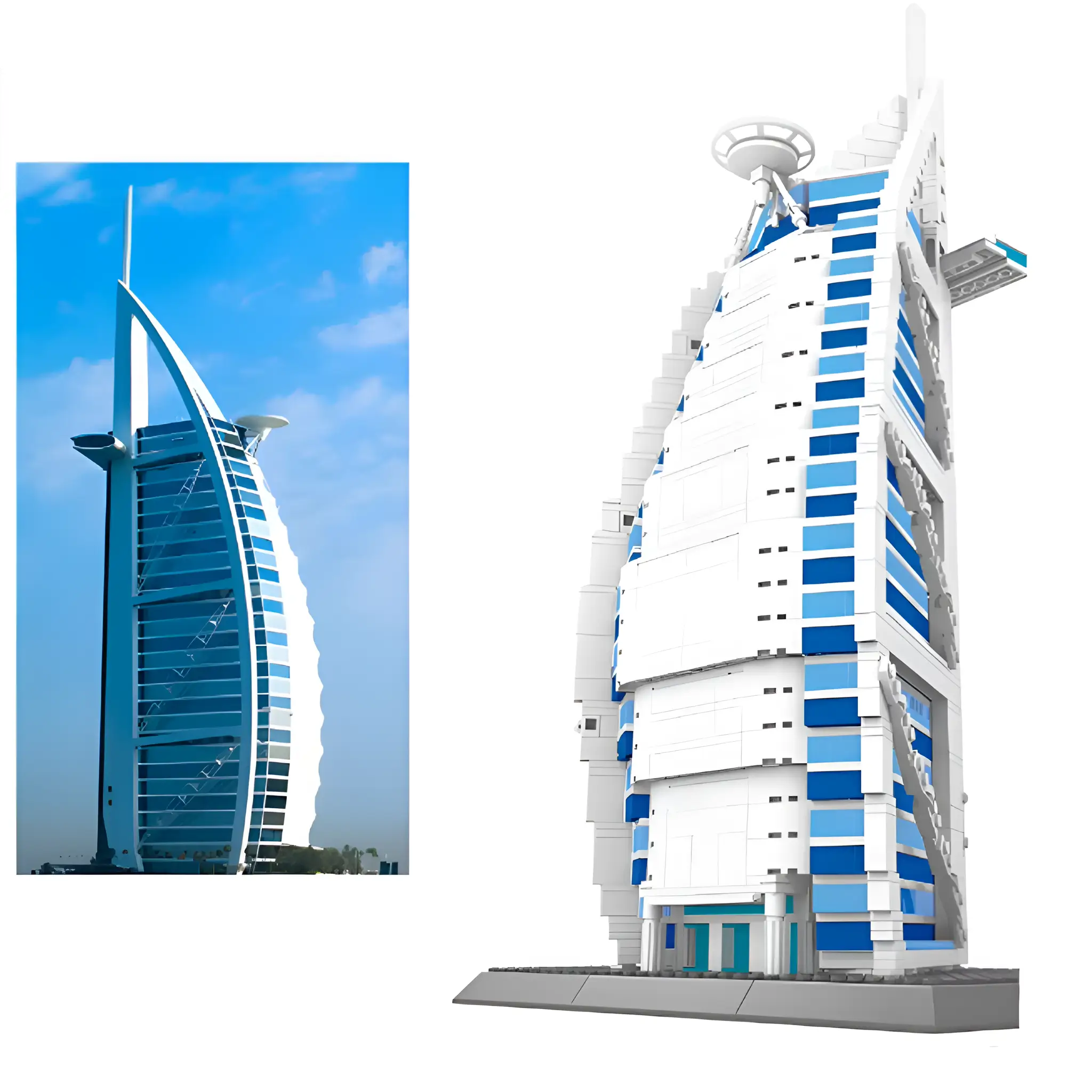 BURJ AL ARAB | 1932 TEILE