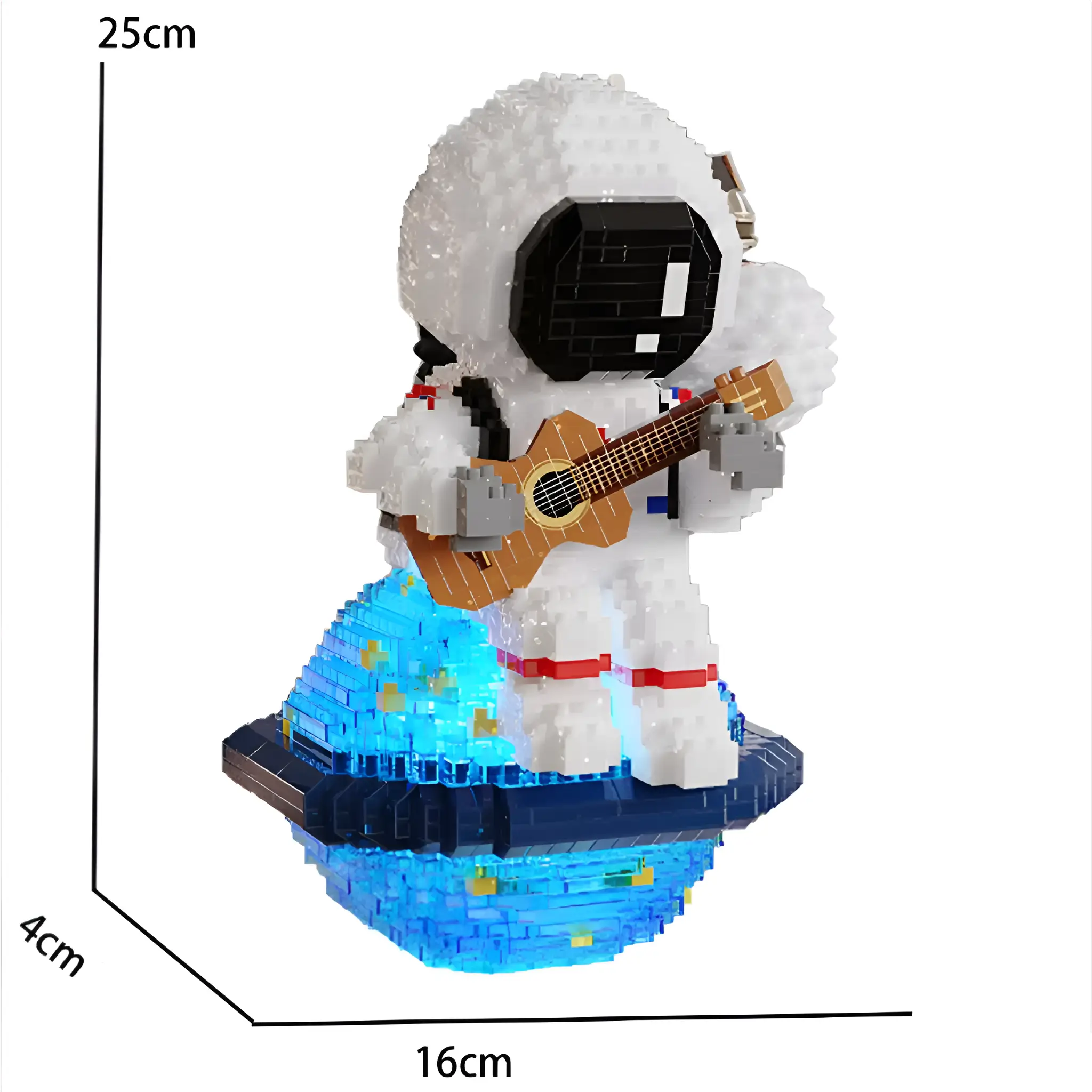 ASTRONAUT MIT GITARRE | 1423 TEILE