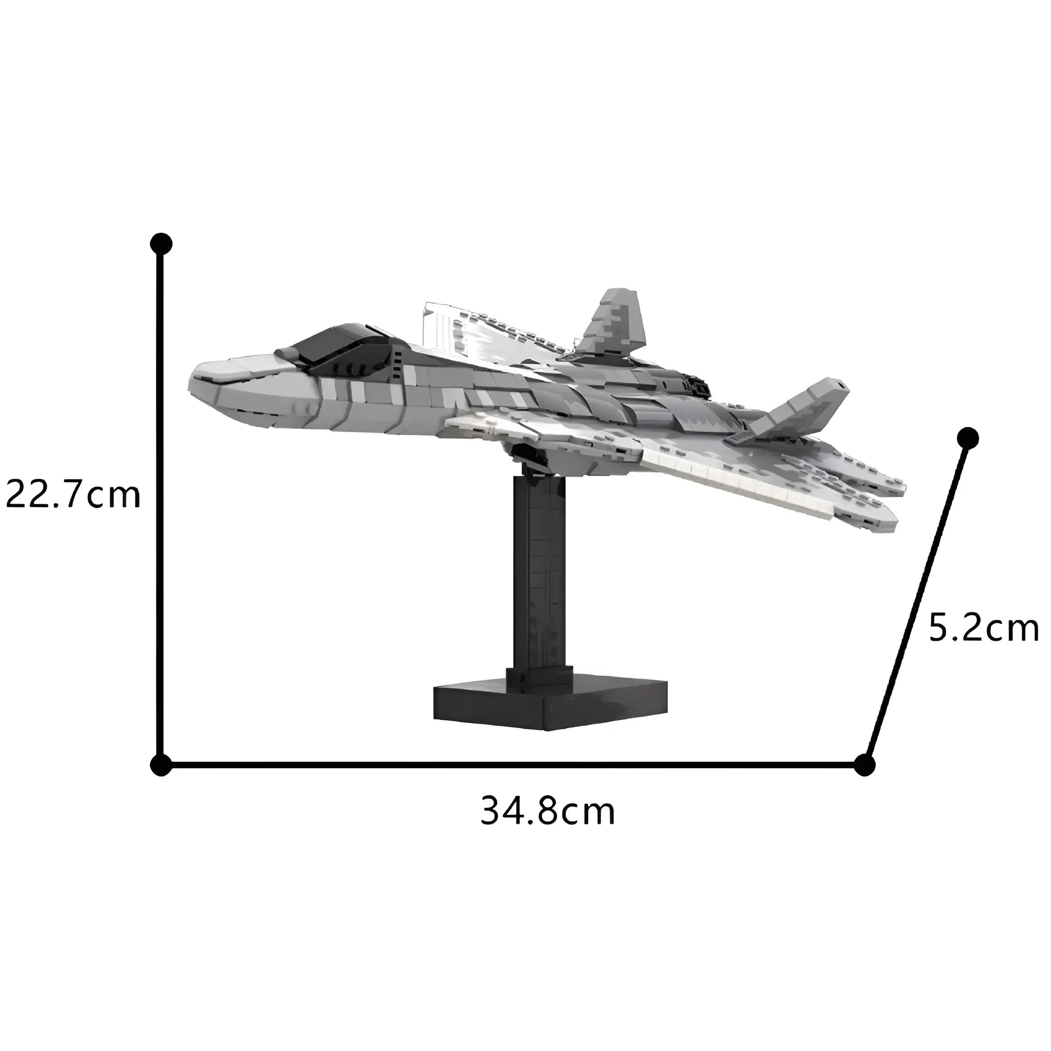 SU-57 FELON JÄGER | 1275 TEILE