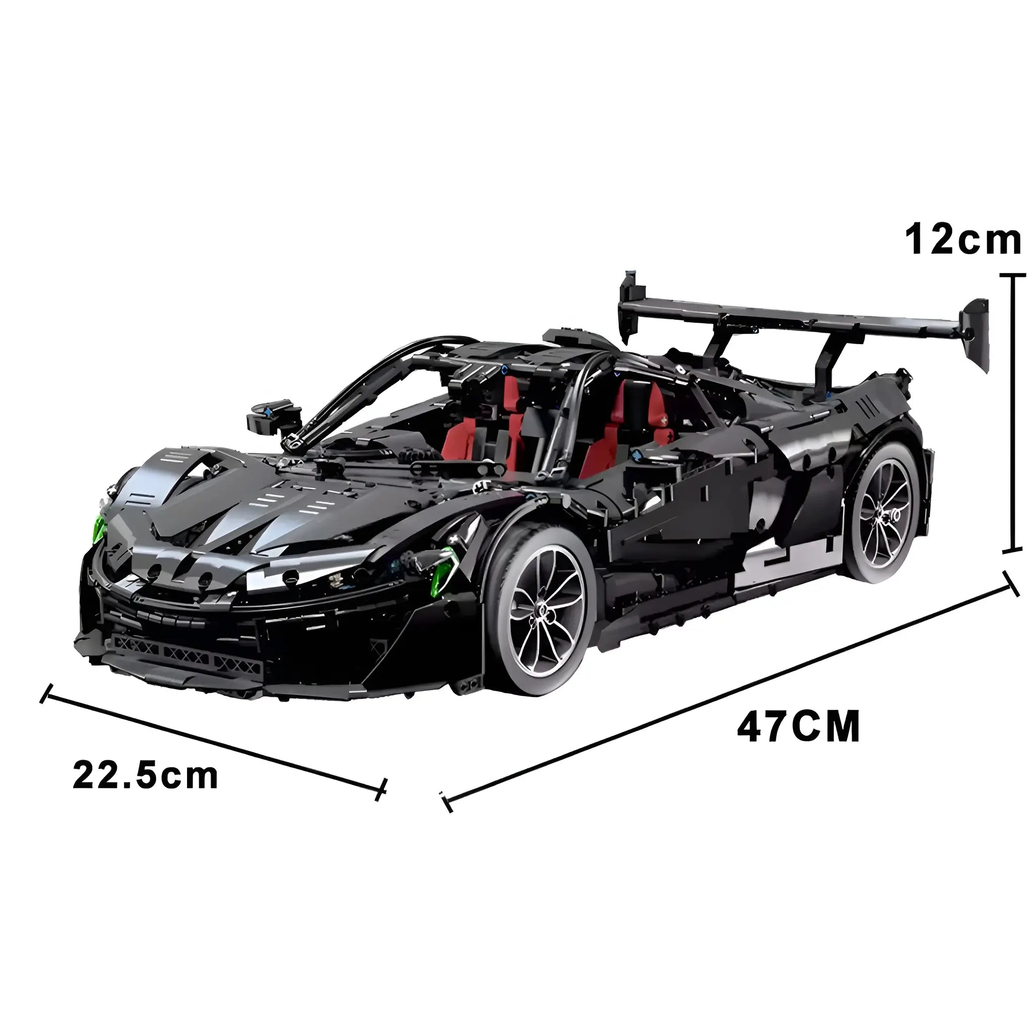 MCLAREN P1 SCHWARZ | 3686 TEILE