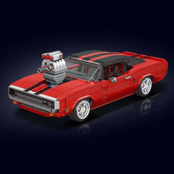 KLASSISCHER AMERIKANISCHER MUSCLE CAR | 1868 TEILE