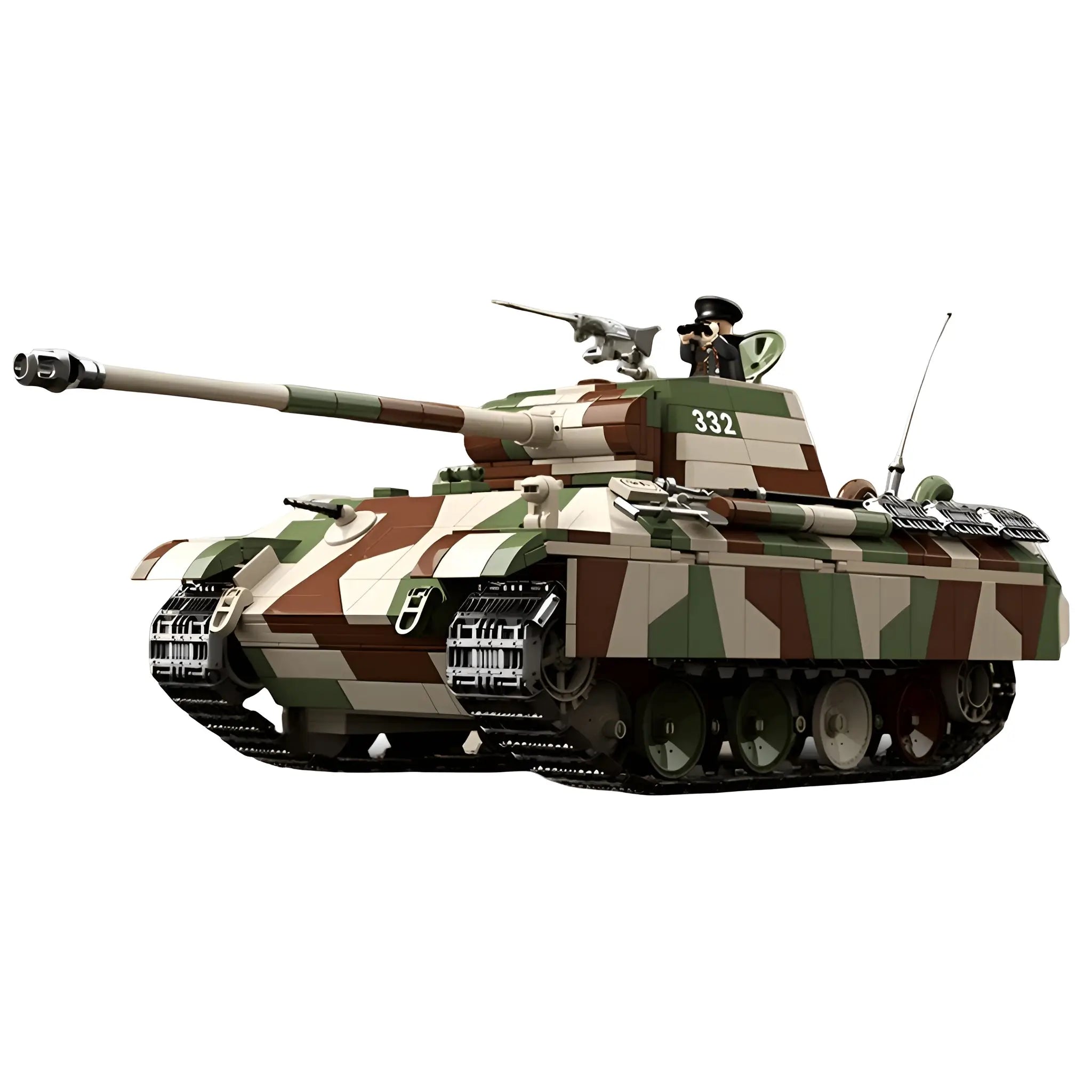 MILITÄR PANZERKAMPFWAGEN PANTHER | 2136 TEILE