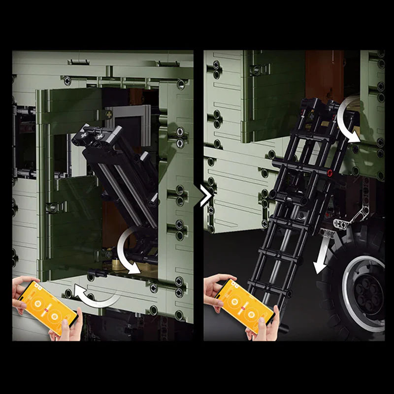 FERNGESTEUERTES 6-RÄDRIGES UNIMOG | 6689 TEILE