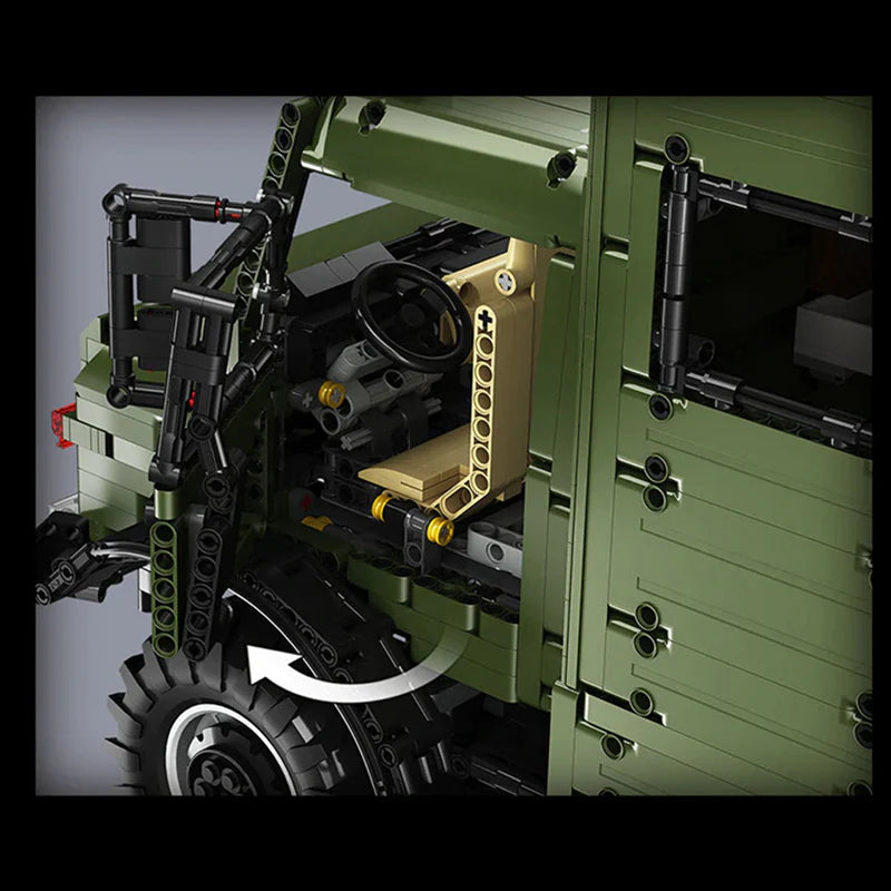 FERNGESTEUERTES 6-RÄDRIGES UNIMOG | 6689 TEILE