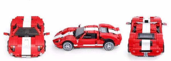 Klassischer Amerikanischer Hypercar | 919 Teile