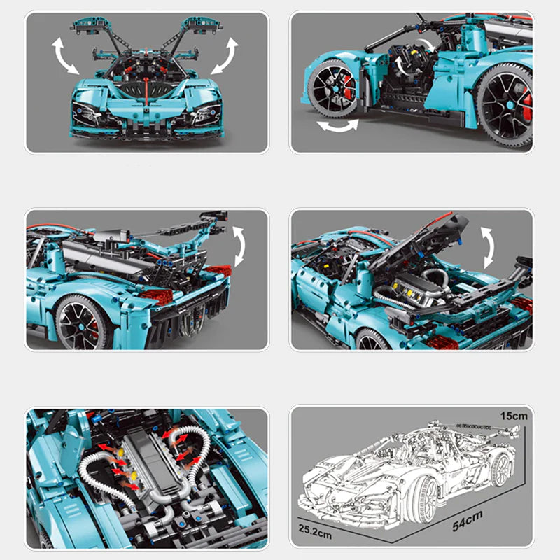 FERNGESTEUERTES HONGQI S9 | 3501 TEILE