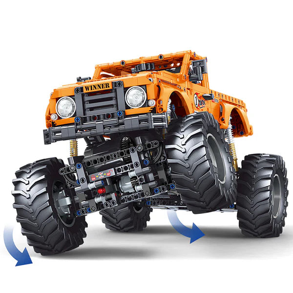 FERNSTEUERBARER MONSTERTRUCK | 1492 TEILE
