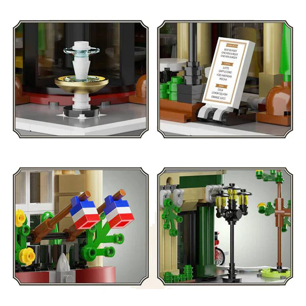 Pariser Straßenarchitektur | 3229 Teile