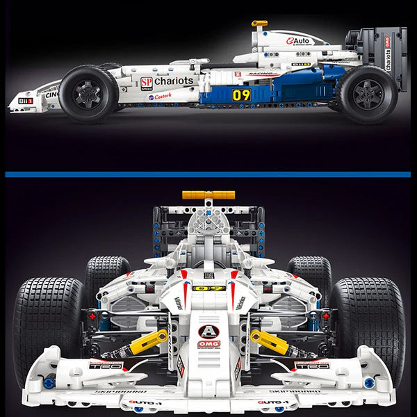 Ferngesteuertes Einsitzer-Rennauto | 1680 Teile