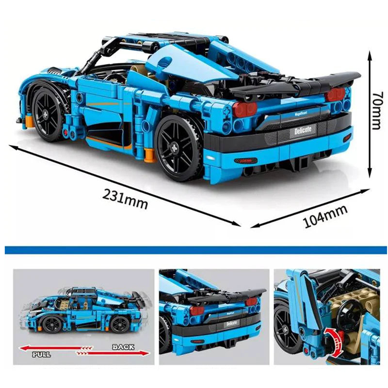 Schwedischer Hypercar | 526 Teile