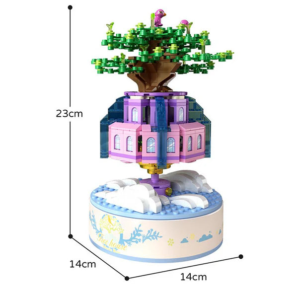 Stadt im Himmel Spieluhr | 457 Teile