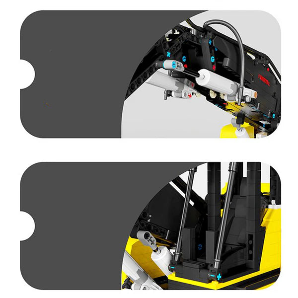 Ferngesteuerter Greifer | 2067 Teile