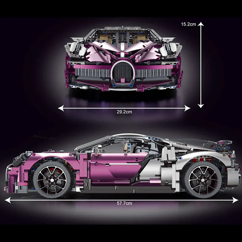 "PINK DEVIL" HYPERCAR | 3728 TEILE