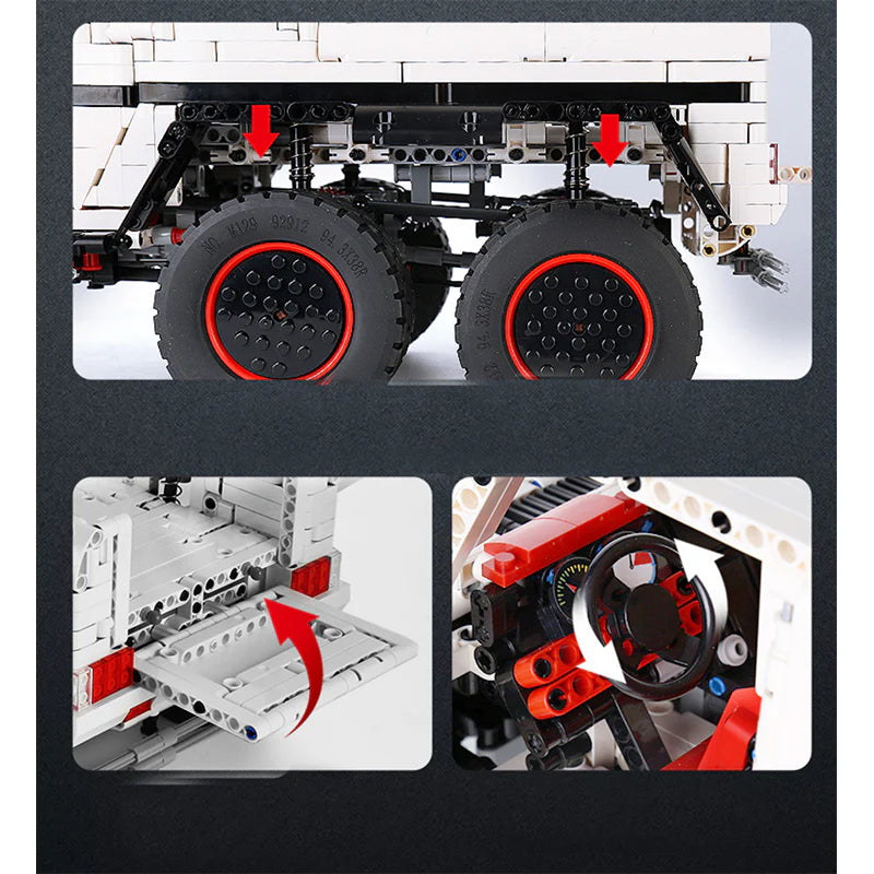 FERNGESTEUERTES DEUTSCHES 6x6 | 3685 TEILE