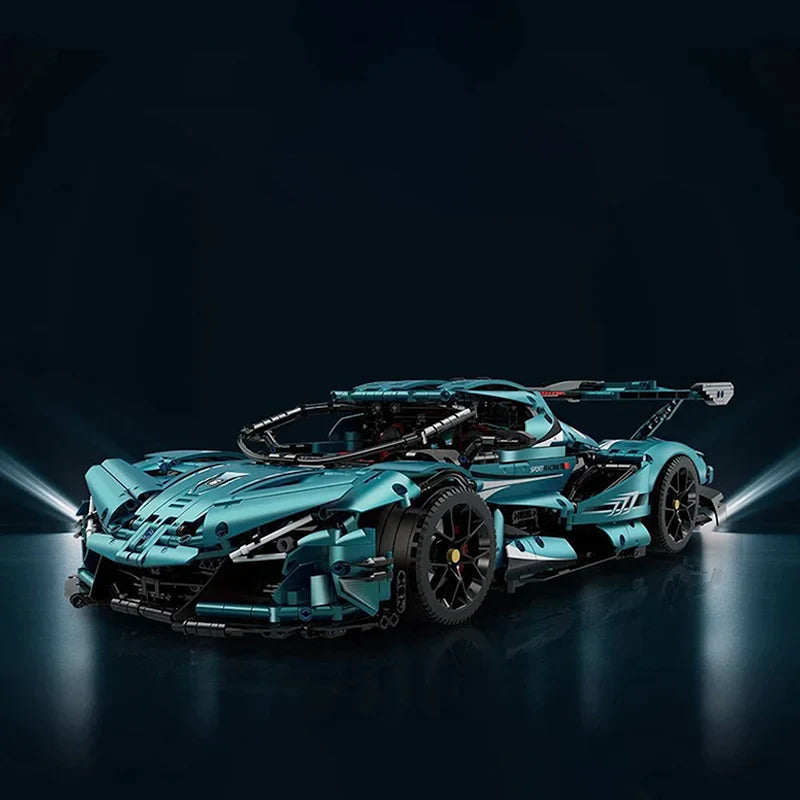 SATINBLAUER "INTENSE EMOTION" HYPERCAR | 3468 TEILE