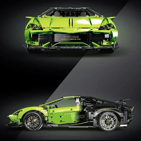 FERNSTEUERBARER NEON BULL | 2208 TEILE