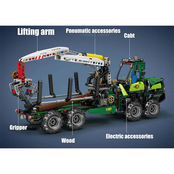 Pneumatischer Holztransporter | 937 Teile