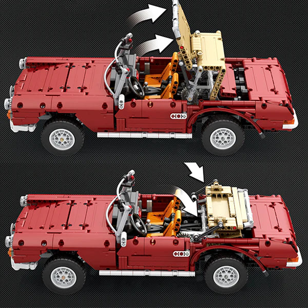 KLASSISCHES DEUTSCHES CABRIOLET | 1577 TEILE