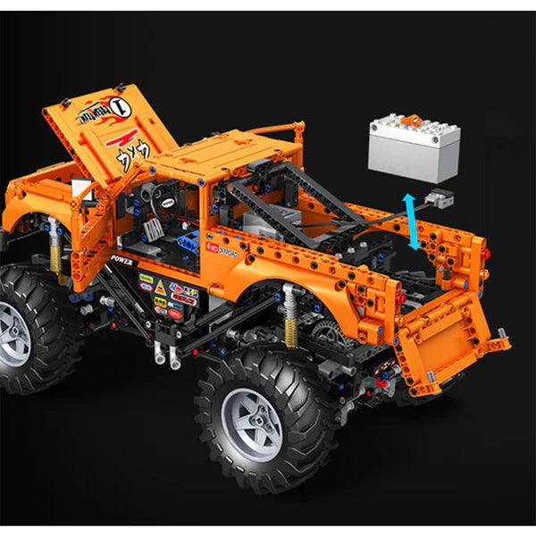 FERNSTEUERBARER MONSTERTRUCK | 1492 TEILE