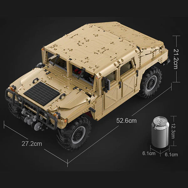 FERNSTEUERBARE HUMVEE | 3934 TEILE