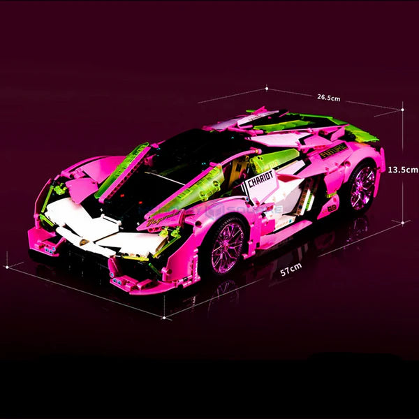 FERNSTEUERBARER "PINK RAMBO" | 3357 TEILE