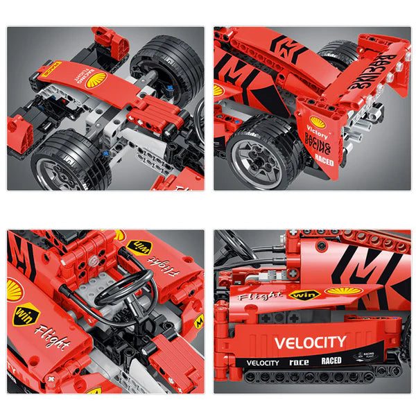 Ferngesteuerter Ein-Sitzer-Rennwagen | 631 Teile