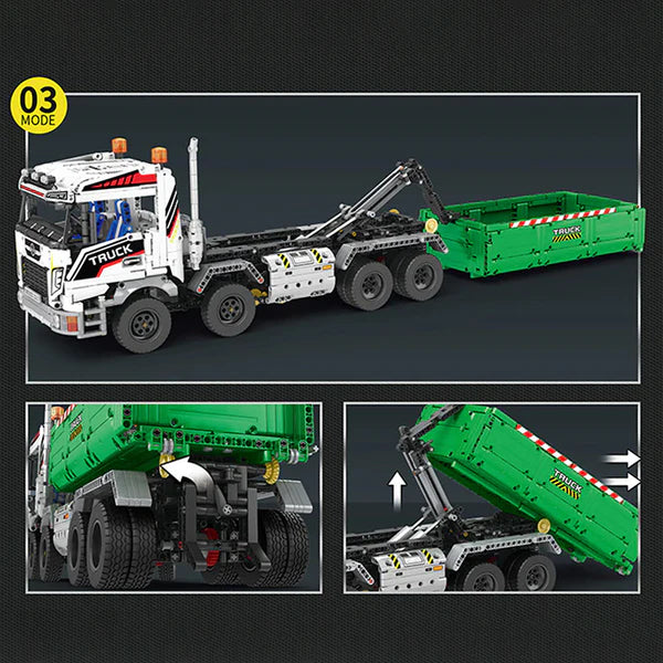 Ferngesteuerter Muldenkipper & Abschleppwagen | 2949 Teile