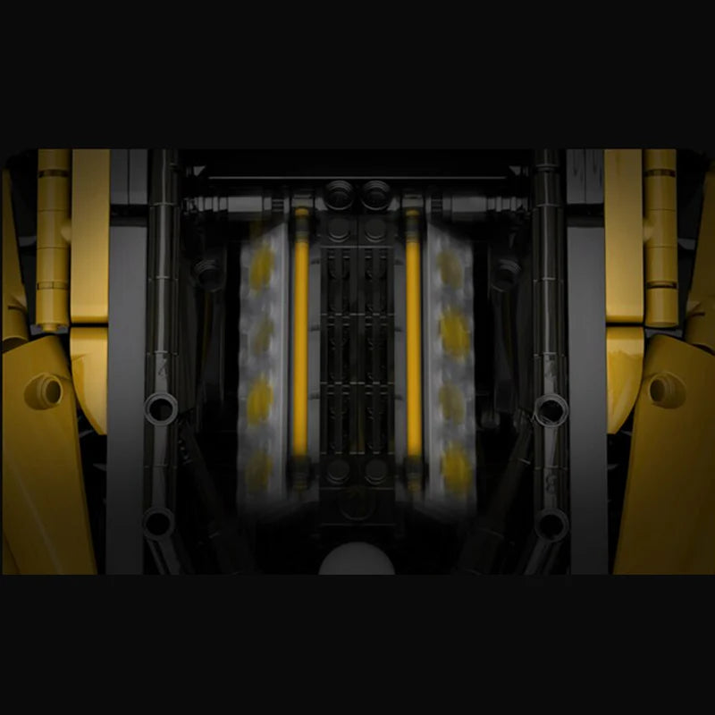 CORSA YELLOW ITALIAN SUPERCAR | 3187 TEILE