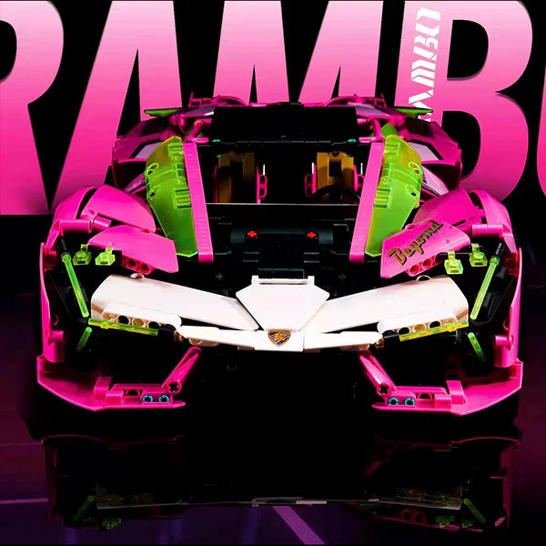 FERNSTEUERBARER "PINK RAMBO" | 3357 TEILE