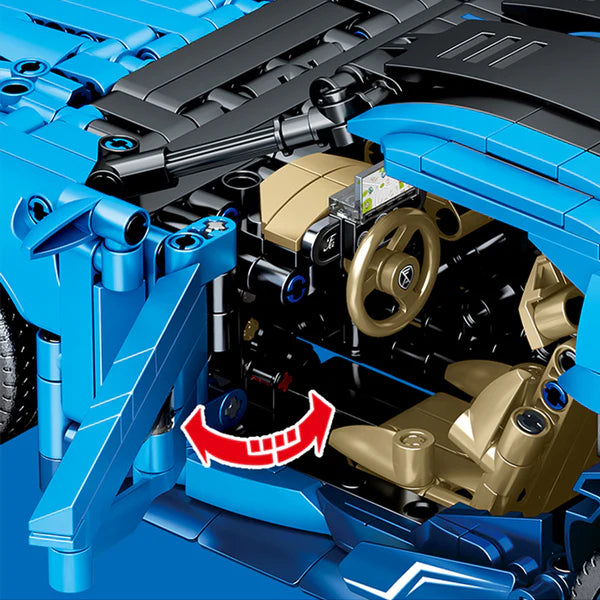 Sechsradiger Hypercar 1554 Teile